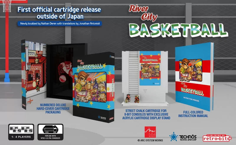 River City Basketball - Edizione da collezione ( Nintendo NES) - Retro-Bit