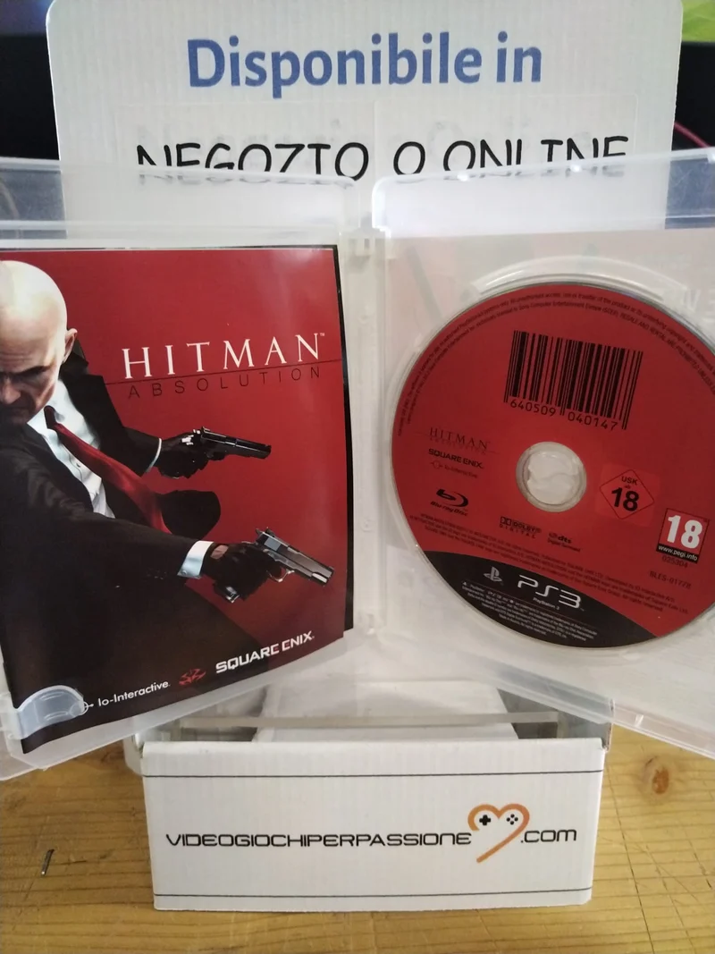 HITMAN ABSOLUTION ESSENTIALS PLAYSYATION 3 EDIZIONE ITALIANA