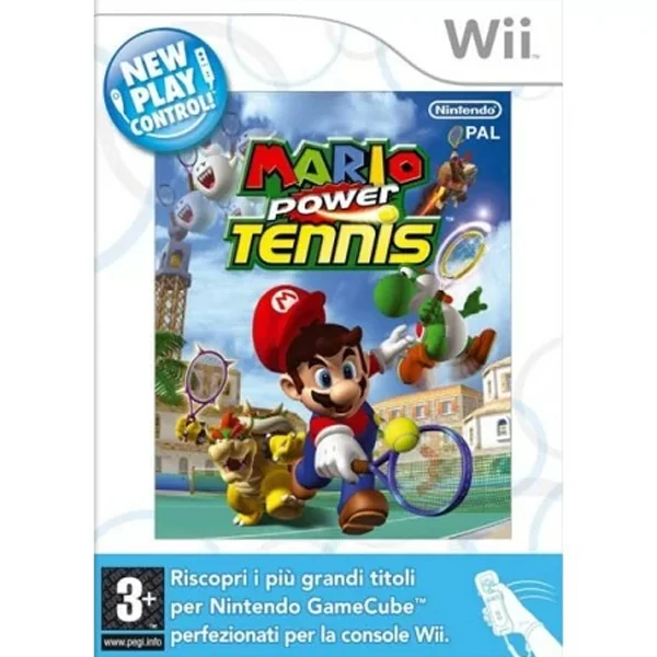 Mario Power Tennis - New Play Control Wii - Usato