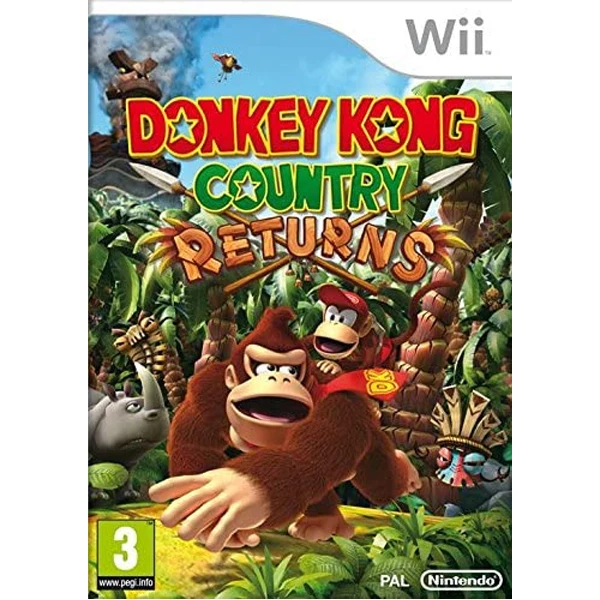 Donkey Kong Country Returns Wii - Usato
