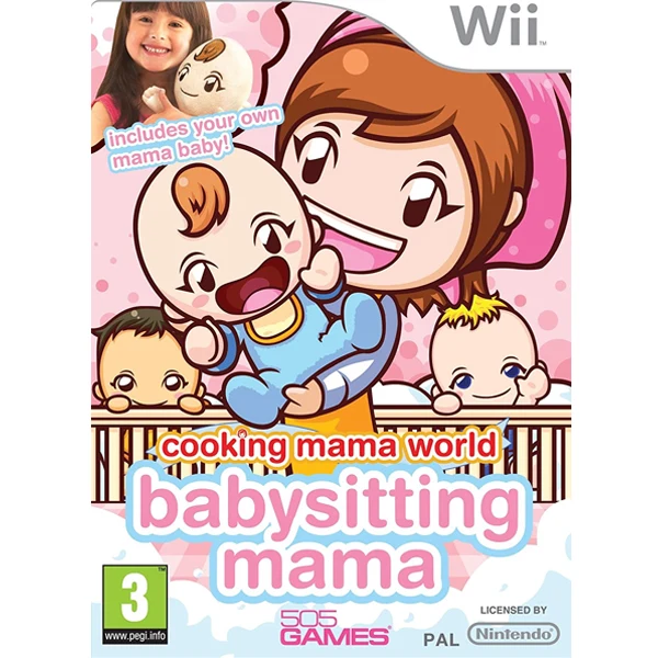 Cooking Mama World Babysitting Mama Wii - Usato