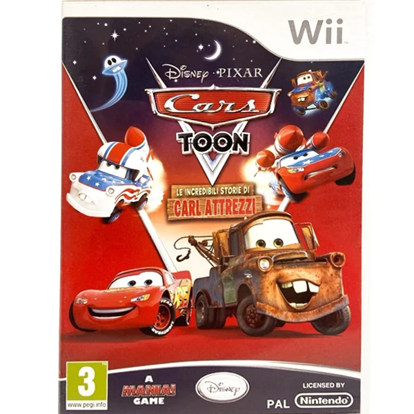 Disney Cars Toon Le Incredibili Storie Di Carl Attrezzi Wii - Usato