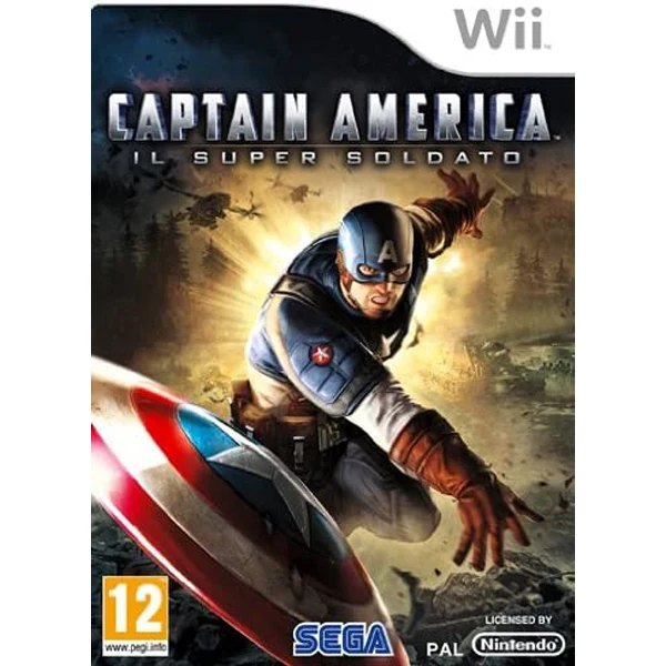 Captain America Il Super Soldato Wii - Usato