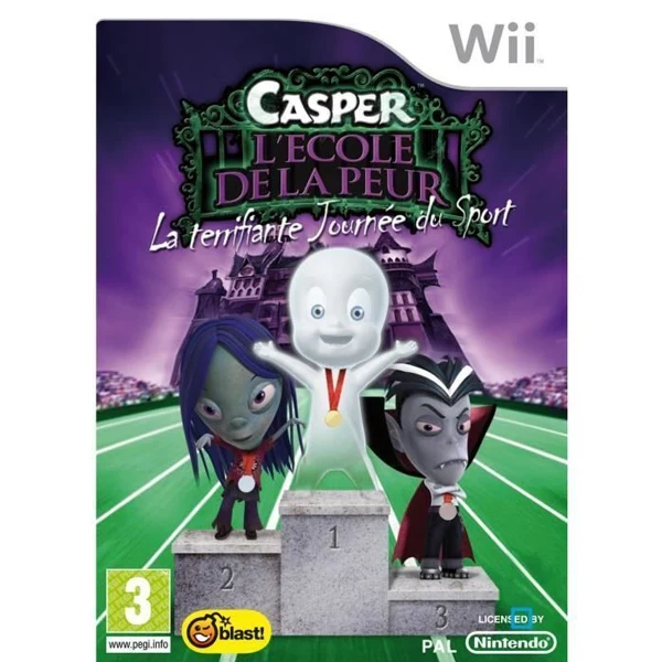Casper Scuola di Paura Giornata di Sport Spaventosi Wii - Usato