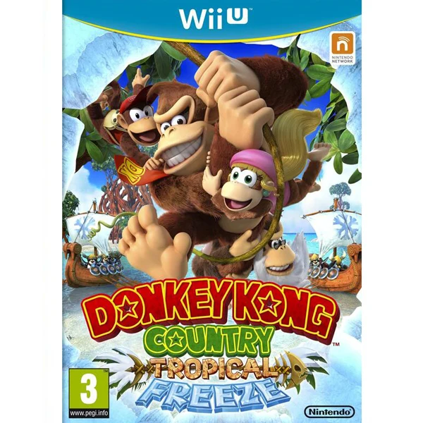 Donkey Kong Country Tropical Freeze Wii U - Usato