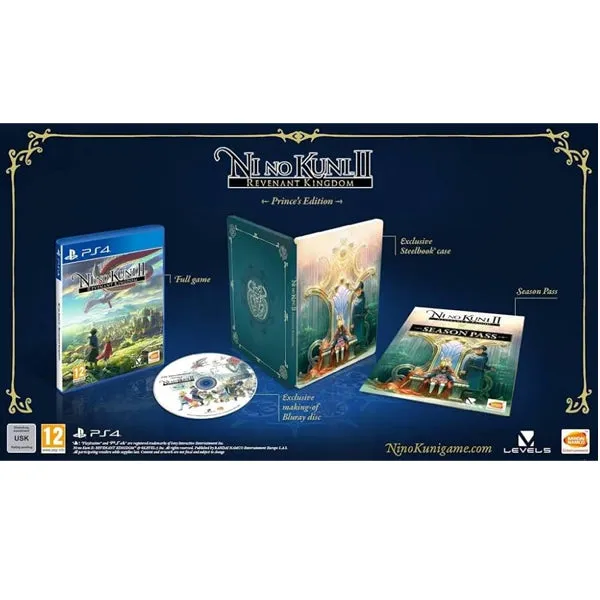 Ni No Kuni 2 Il Destino di un Regno Prince’s Edition PS4 - Usato
