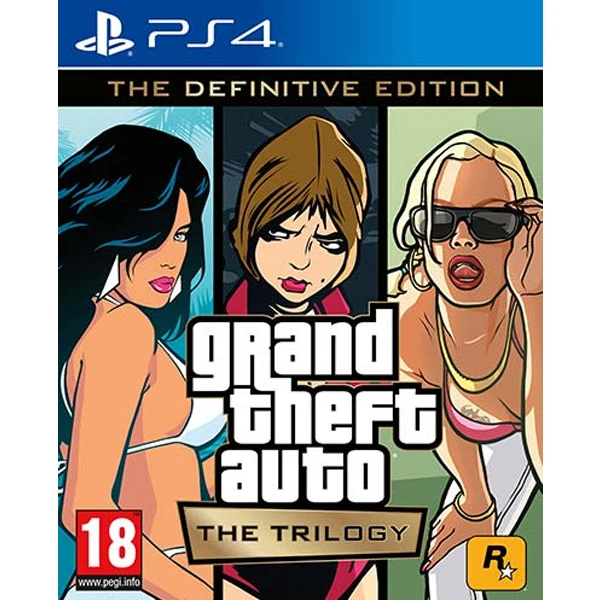 Grand Theft Auto The Trilogy GTA PS4 - Usato