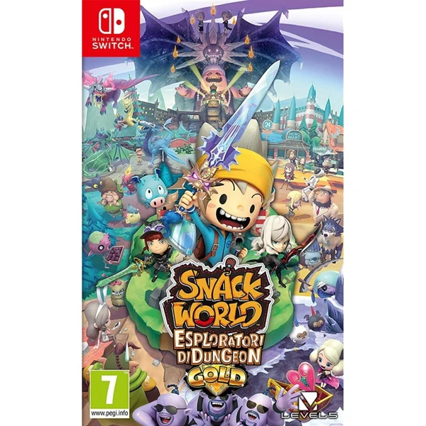 Snack World Esploration di Dungeon Gold Switch