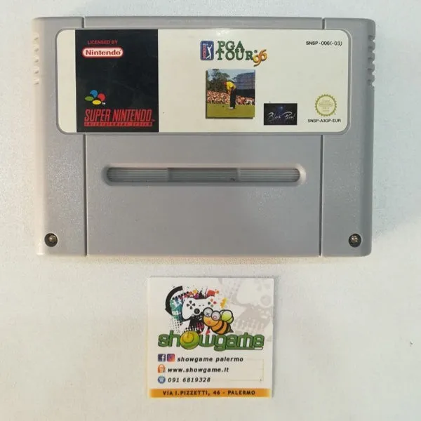 PGA Tour 96 (solo cartuccia) SNES - Usato