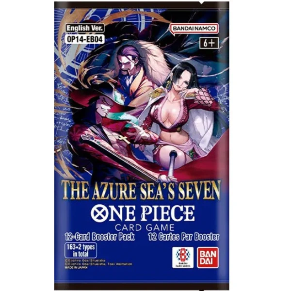 One Piece The Azure Sea's Seven OP14 EB04 ENG (Bustina)