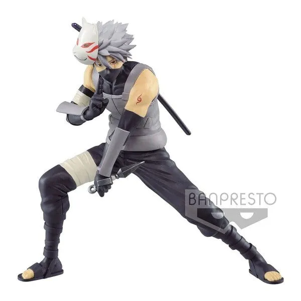 Kakashi Hatake Naruto Shippuden Vibration Stars Banpresto Figure 18 cm