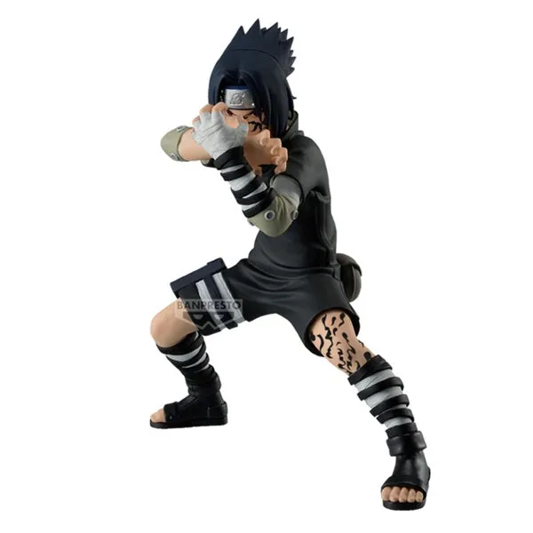 Sasuke Uchiha (B Figure) Naruto Shippuden Vibration Stars Banpresto Figure 15 cm