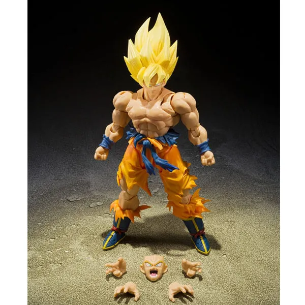 Son Goku Legendary Super Saiyan Dragon Ball Z S.H. Figuarts Bandai Action Figure 15 cm