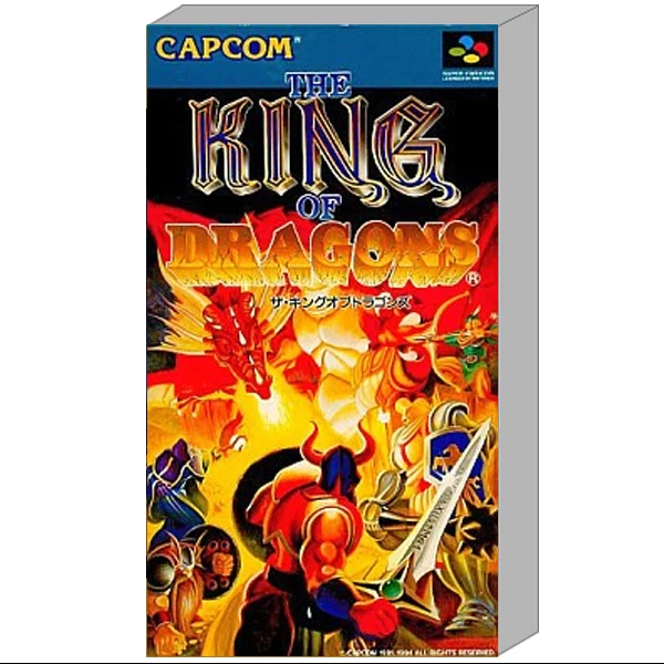 The King of Dragons Super Famicom - Usato