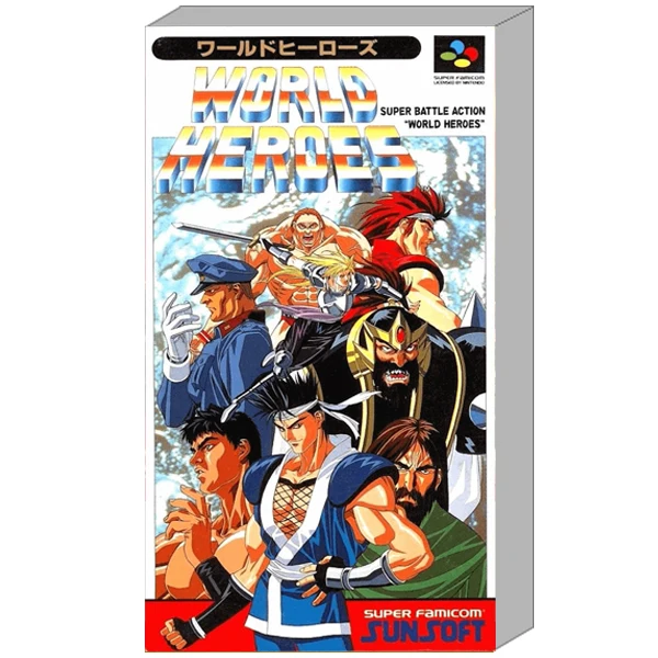 World Heroes Super Famicom - Usato