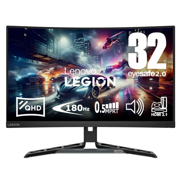 Monitor Gaming Curvo Lenovo Legion R32qc-30 31.5" 165Hz QHD