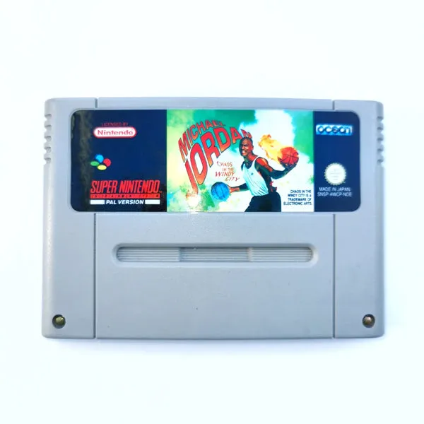 Michael Jordan (solo cartuccia) SNES - Usato