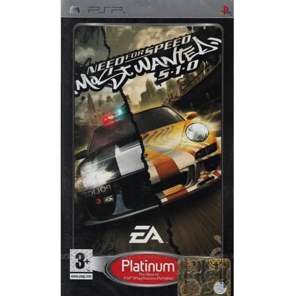 Need For Speed Most Wanted 5.1.0 PSP - Usato