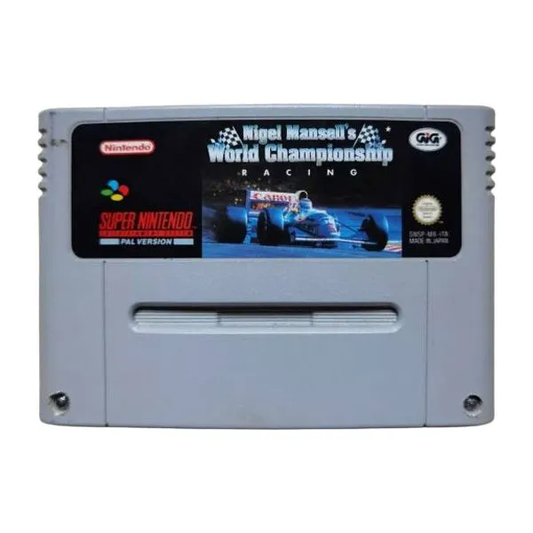 Nigel Mansell's World Championship Racing (solo cartuccia) SNES - Usato