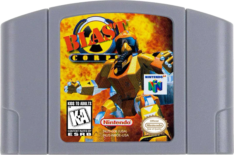 Blast Corps - (Game Only) (Nintendo 64)