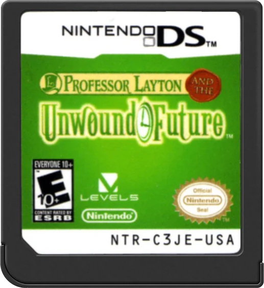 Professor Layton and the Unwound Future - (Game Only) (Nintendo DS)