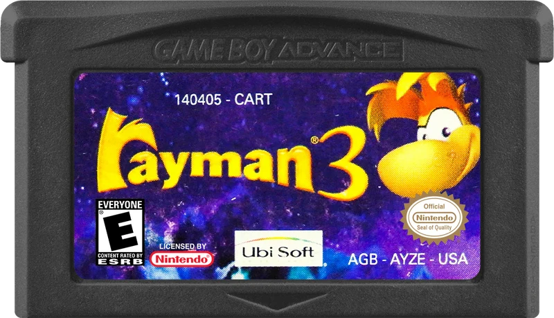 Rayman 3 - (Cosmetically Flawed Game Only) (GameBoy Advance)