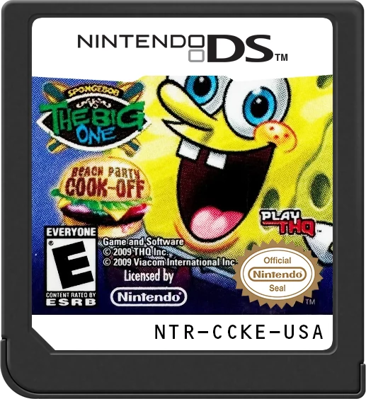 SpongeBob vs. The Big One: Beach Party Cook-Off - (Game Only) (Nintendo DS)