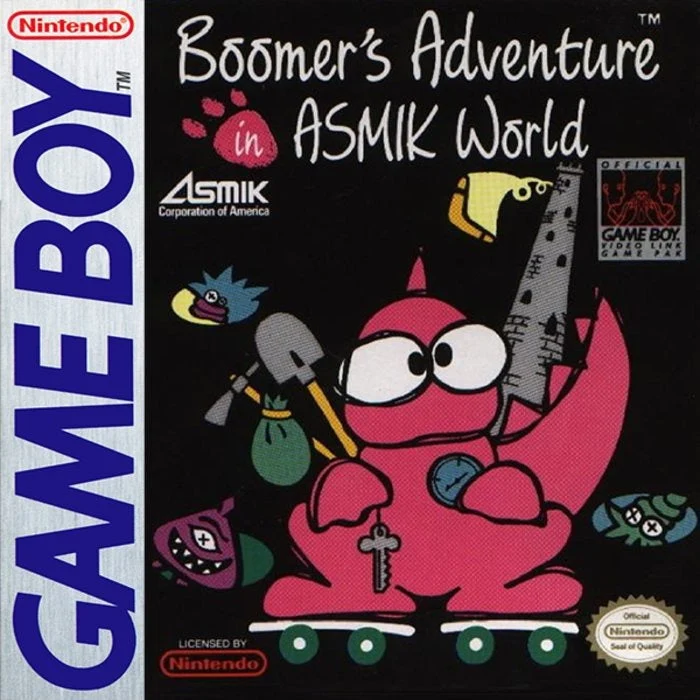 Boomer's Adventure in Asmik World - Nintendo Game Boy