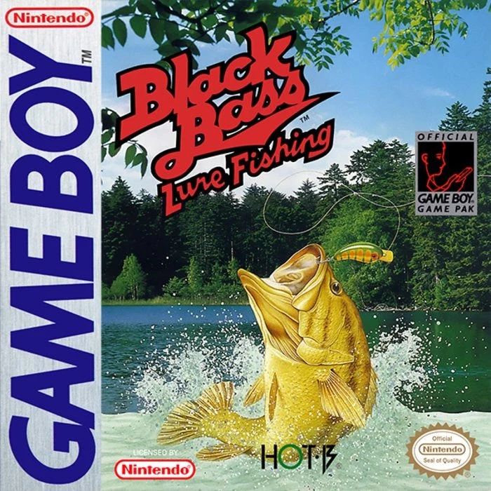 Black Bass Lure Fishing - Nintendo Game Boy
