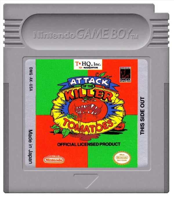 Attack of the Killer Tomatoes - Nintendo Game Boy