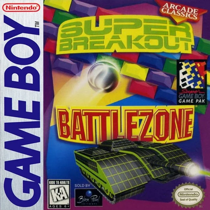 Arcade Classic Super Breakout and Battlezone - Nintendo Game Boy