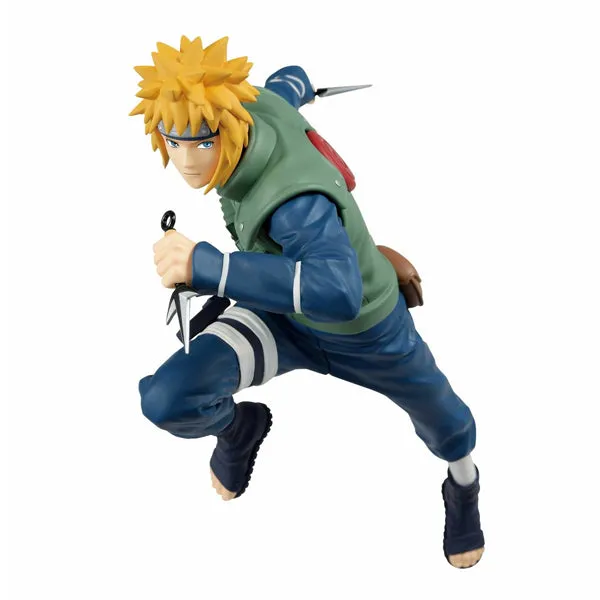 Minato Namikaze Naruto Shippuden Vibration Stars Banpresto Figure 18 cm