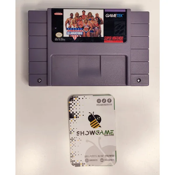 American Gladiators (solo cartuccia) SNES - Usato