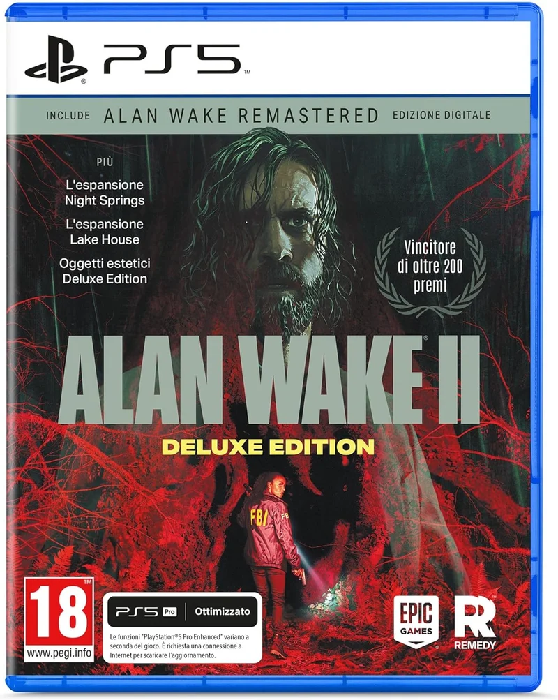 Alan Wake 2 Deluxe Edition PS5 - Usato