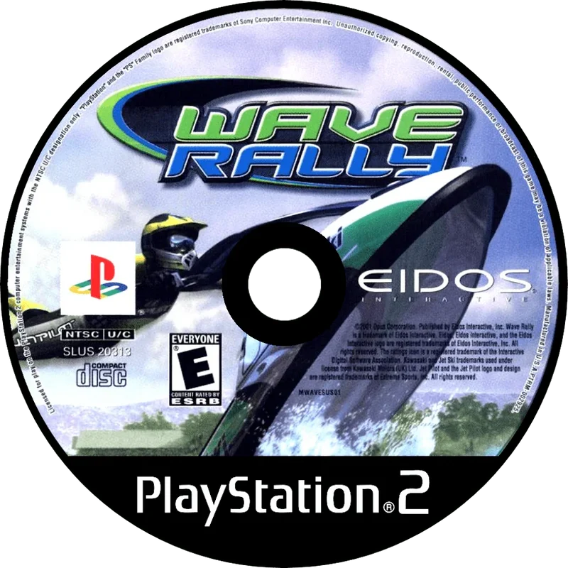 Wave Rally - (Game Only) (Playstation 2)