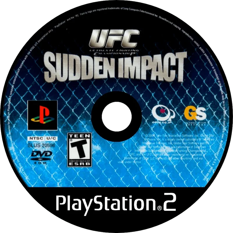 UFC Sudden Impact - (Game Only) (Playstation 2)