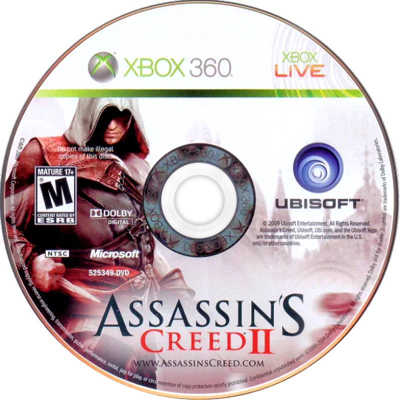 Assassin's Creed II - (Game Only) (Xbox 360)
