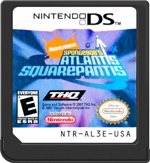 SpongeBob's Atlantis SquarePantis - (Game Only) (Nintendo DS)