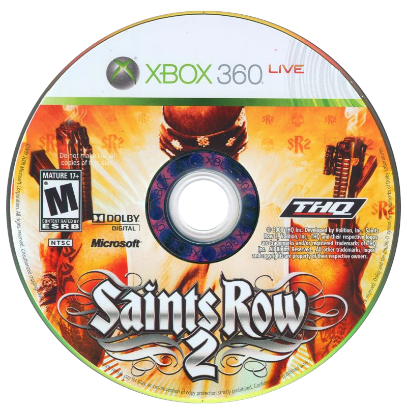 Saints Row 2 [Platinum Hits] - (Game Only) (Xbox 360)