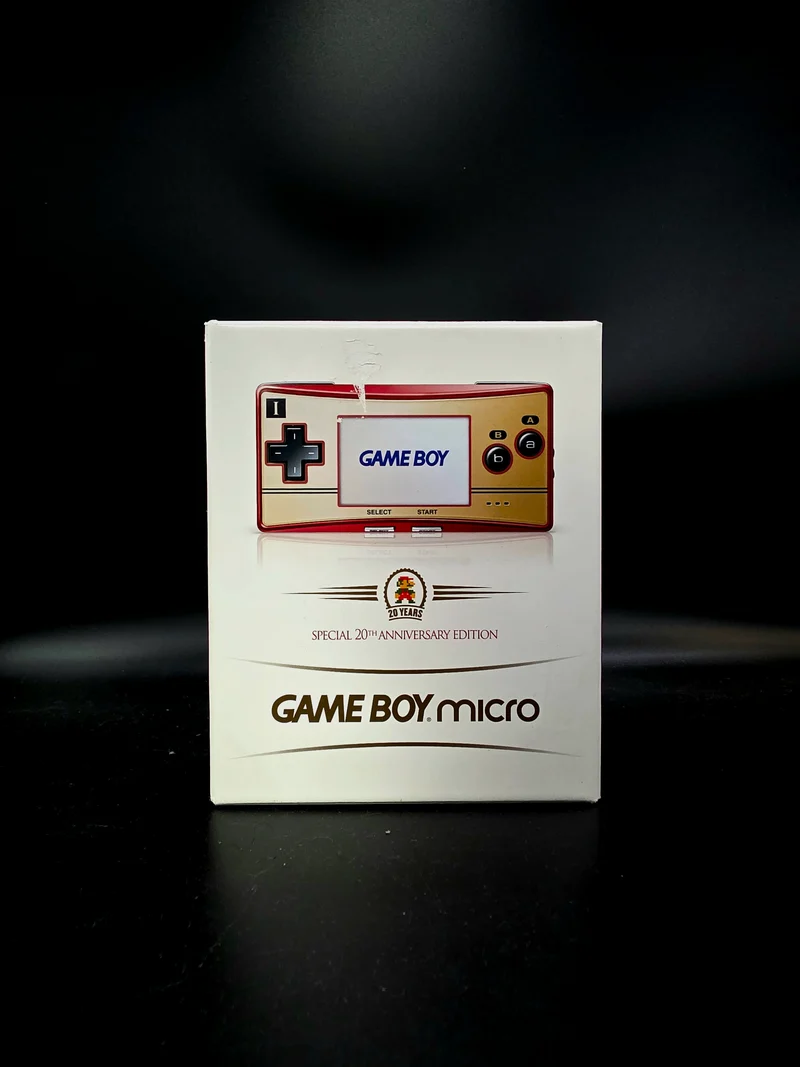 New & Sealed Nintendo Game Boy Micro (20th Anniversary Edition) Handheld Console