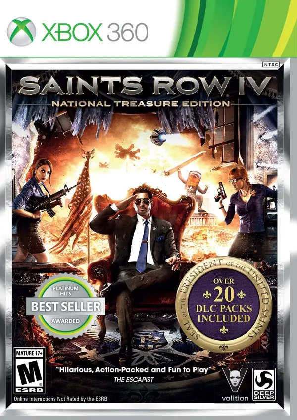 Saints Row IV National Treasure Edition - Microsoft Xbox 360