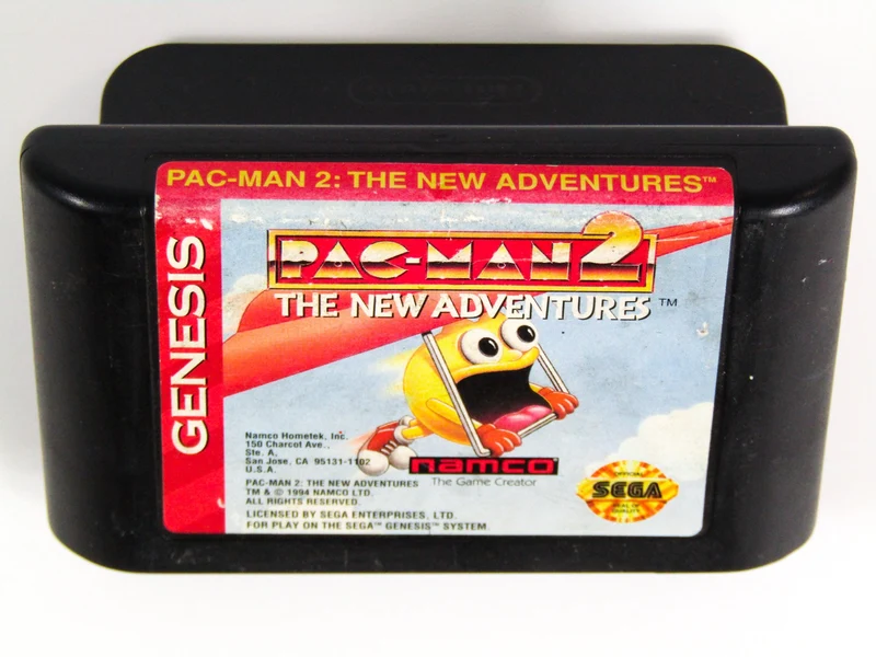 Pac-Man 2 The New Adventures - Sega Genesis