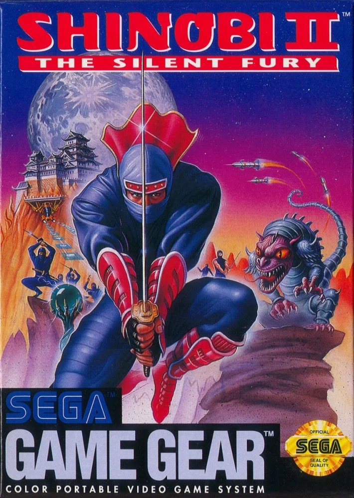 Shinobi II the Silent Fury - Sega Game Gear