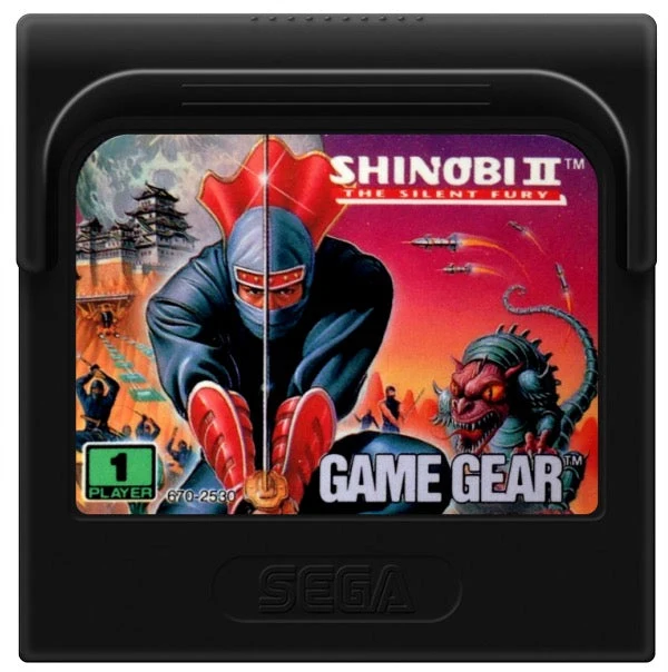 Shinobi II the Silent Fury - Sega Game Gear
