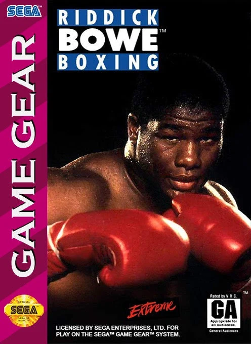 Riddick Bowe Boxing - Sega Game Gear