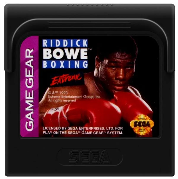 Riddick Bowe Boxing - Sega Game Gear