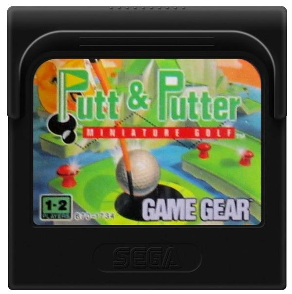 Putt and Putter Miniature Golf - Sega Game Gear