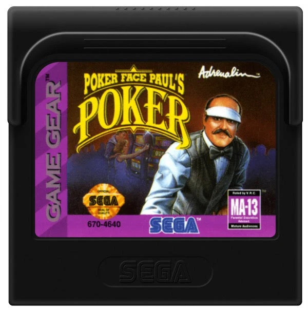 Poker Face Paul's Poker - Sega Game Gear