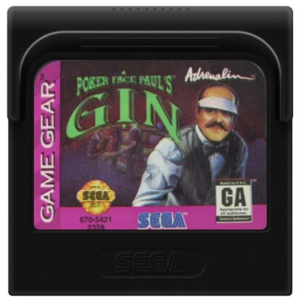 Poker Face Paul's Gin - Sega Game Gear