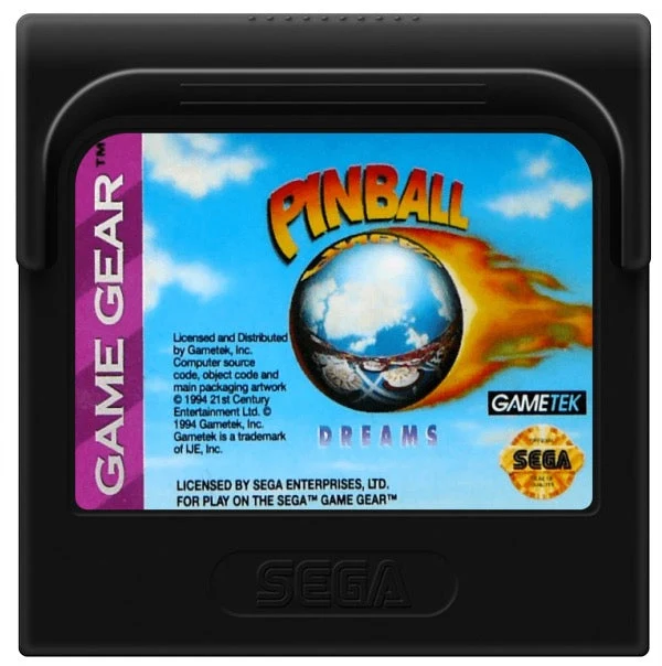 Pinball Dreams - Sega Game Gear